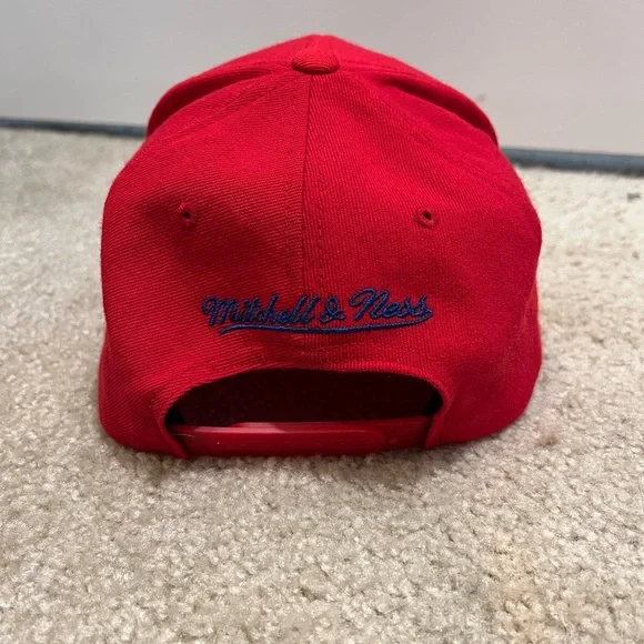 Mitchell & Ness Red Los Angeles Clippers Hat - Picture 3 of 4